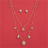 Kundan Classic Pendant Set with Carat Plating