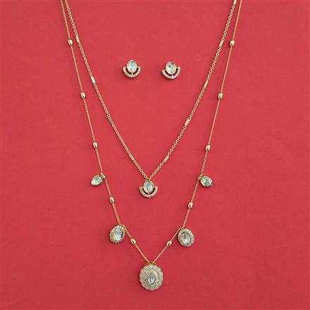 Kundan Classic Pendant Set with Carat Plating
