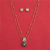 Kundan Classic Pendant Set with Carat Plating