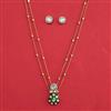 Kundan Classic Pendant Set with Carat Plating