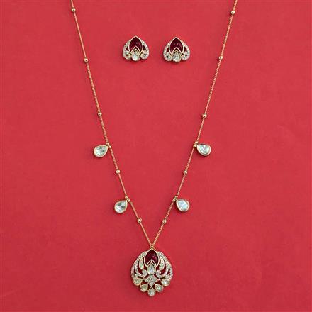 Kundan Classic Pendant Set with Carat Plating