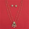 Kundan Classic Pendant Set with Carat Plating