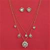 Kundan Classic Pendant Set with Carat Plating