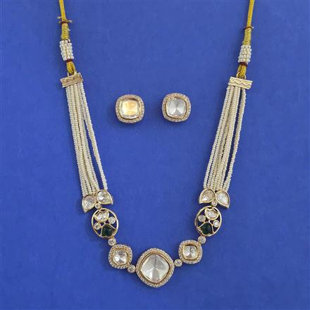 Kundan Classic Necklace with Carat Plating
