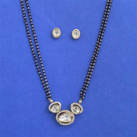 Kundan Classic Mangalsutra with Carat Plating