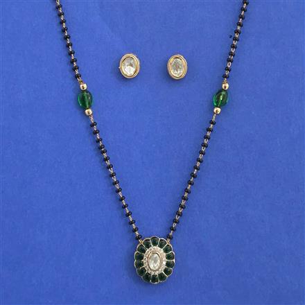 Kundan Classic Mangalsutra with Carat Plating