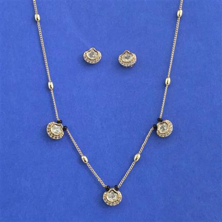 Kundan Classic Mangalsutra with Carat Plating