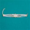 Kundan Adjustable Bracelet with Carat Plating