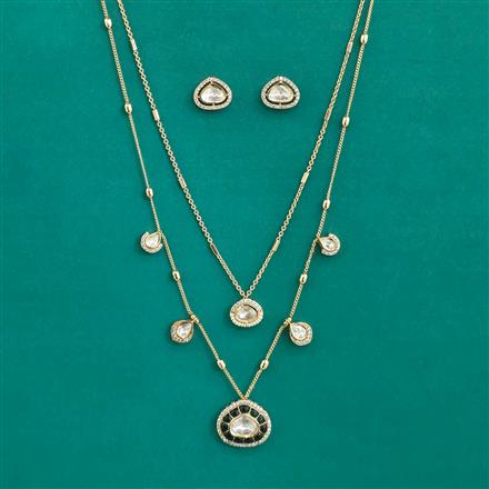 Kundan Classic Necklace with Carat Plating