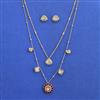 Kundan Classic Necklace with Carat Plating