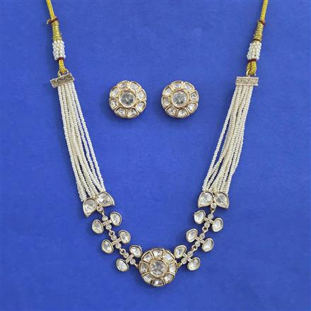 Kundan Classic Necklace with Carat Plating