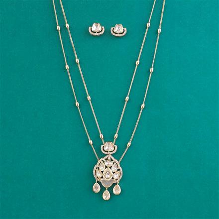 Kundan Classic Pendant Set with Carat Plating