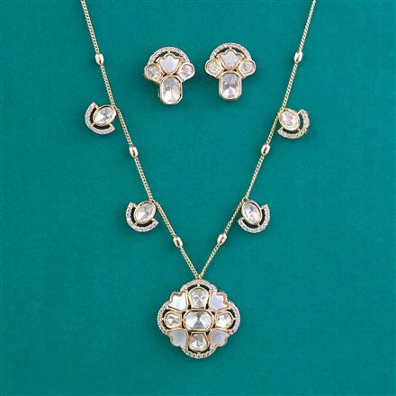 Kundan Classic Necklace with Carat Plating