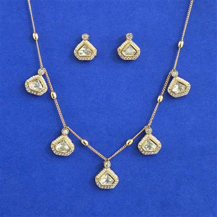 Kundan Classic Necklace with Carat Plating