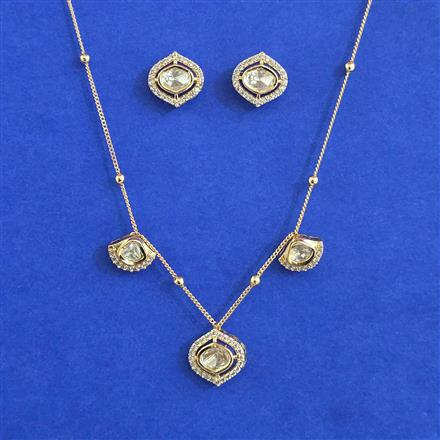 Kundan Classic Necklace with Carat Plating