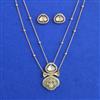 Kundan Classic Pendant Set with Carat Plating