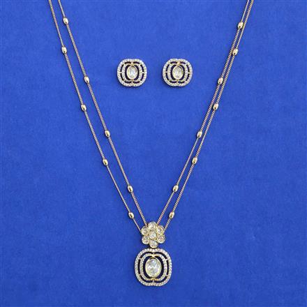 Kundan Classic Pendant Set with Carat Plating