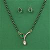Kundan Classic Mangalsutra with Mehndi Plating