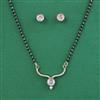 Kundan Classic Mangalsutra with Mehndi Plating Carat Plating
