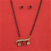 Kundan Classic Mangalsutra with Mehndi Plating