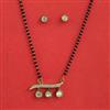 Kundan Classic Mangalsutra with Mehndi Plating