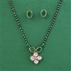 Kundan Classic Mangalsutra with Mehndi Plating