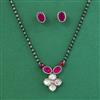 Kundan Classic Mangalsutra with Mehndi Plating
