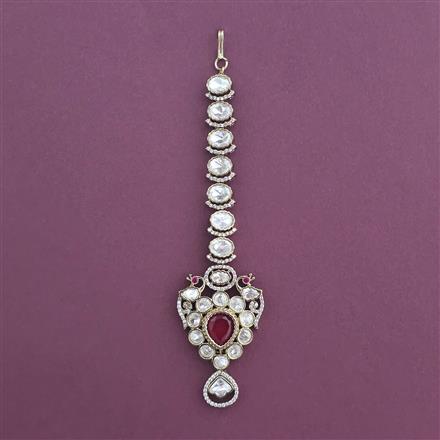 Kundan Classic Tikka with Mehndi Plating