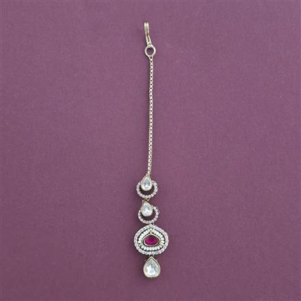 Kundan Classic Tikka with Mehndi Plating