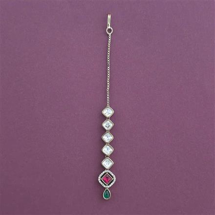 Kundan Classic Tikka with Mehndi Plating