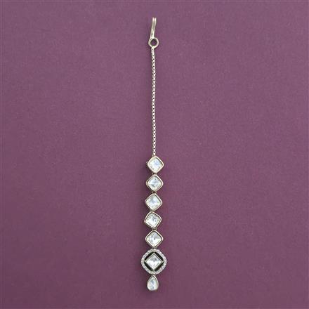 Kundan Classic Tikka with Mehndi Plating