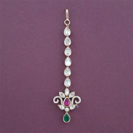 Kundan Classic Tikka with Carat Plating