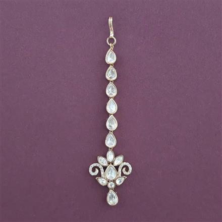 Kundan Classic Tikka with Carat Plating