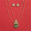 Kundan Classic Pendant Set with Carat Plating