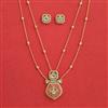 Kundan Classic Pendant Set with Carat Plating