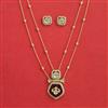 Kundan Classic Pendant Set with Carat Plating