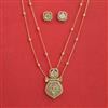 Kundan Classic Pendant Set with Carat Plating