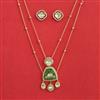 Kundan Classic Pendant Set with Carat Plating