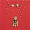 Kundan Classic Pendant Set with Carat Plating