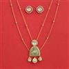 Kundan Classic Pendant Set with Carat Plating