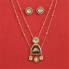 Kundan Classic Pendant Set with Carat Plating