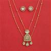 Kundan Classic Pendant Set with Carat Plating