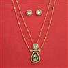 Kundan Classic Pendant Set with Carat Plating