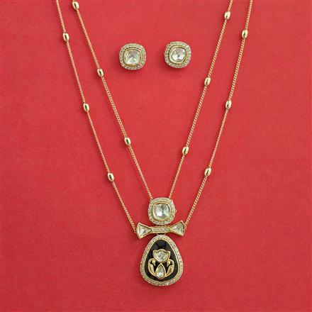 Kundan Classic Pendant Set with Carat Plating