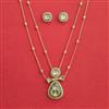 Kundan Classic Pendant Set with Carat Plating