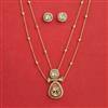 Kundan Classic Pendant Set with Carat Plating