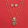 Kundan Classic Pendant Set with Carat Plating