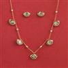 Kundan Classic Pendant Set with Carat Plating