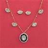 Kundan Classic Pendant Set with Carat Plating