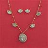 Kundan Classic Pendant Set with Carat Plating